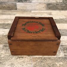 Vintage Crush Cola Small EMPTY Wooden Storage Box with Slide Lid 6.5x5.5x3.75" for sale  Daleville
