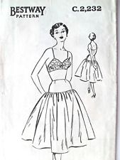 Waist vintage 1950s for sale  SOUTH SHIELDS