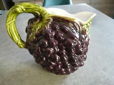 Pichet raisin ceramique d'occasion  Viry