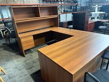 u shape desk hutch for sale  Cleveland