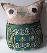 Large owl cushion for sale  Shipping to Ireland