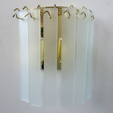 Used, Litecraft Wall Light E14 Fitting With Frosted Glass Panel - Brass Clearance      for sale  Shipping to South Africa
