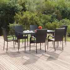 qiangxing 7 Piece Patio Dining Set  Dining Table Set Patio Table and Chairs B4A7 for sale  Shipping to South Africa