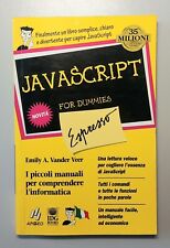 Javascript for dummies usato  Milano