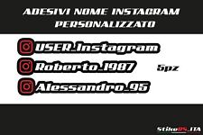 Nome instagram personalizzato usato  Latina