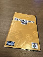 Starcraft 64 Nintendo 64 N64 manual de instruções APENAS, usado comprar usado  Enviando para Brazil