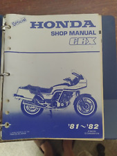 honda cbx 1982 manual for sale  Cornelia