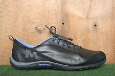 Used, MERRELL 'Enlighten Shine' Black Leather Sneakers Women's Sz. 11 for sale  Shipping to South Africa
