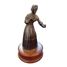 Vintage bronze lady for sale  WELLINGBOROUGH