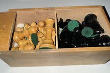Set wooden chess for sale  RHYL