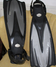 Imprex Tri Ex  Scuba flippers  Fins - Black  : Size Euro 39-42  ..23" for sale  Shipping to South Africa