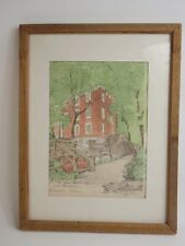 Hand colored lithograph for sale  Itasca