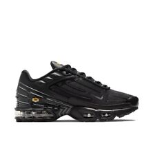 NK CUSHIONED RUNNING SHOES AIR MAX PLUS TN 3 " BLACK " MEN'S TRAINERS SNEAKERS- for sale  Shipping to South Africa