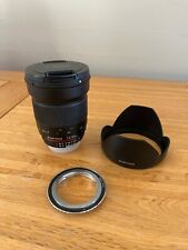 Samyang f1.4 manual for sale  NORWICH