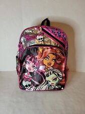 Mochila Monster High Mattel material escolar 16" vintage 2013 comprar usado  Enviando para Brazil
