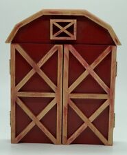 Jennifer Moore Wooden Barn Door Frame Holds 3.25" x 3.25" Pic / Entrances Coll. for sale  Shipping to South Africa