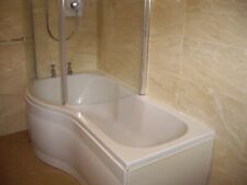 Shaped bath integrated for sale  UK