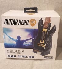 Soporte de carga en vivo PowerA Guitar Hero con paquete de baterías recargables caja abierta excelente segunda mano  Embacar hacia Argentina