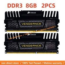 DIMM de memoria RAM de escritorio Corsair Vengeance DDR3 16 GB 2x 8 GB 1600 MHz PC3-12800 PC3-12800 segunda mano  Embacar hacia Argentina