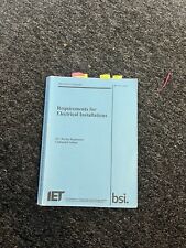 Iet wiring regulations for sale  POOLE