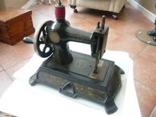 ANTIQUE VICTORIAN CAST IRON MINIATURE SEWING MACHINE NO 45265 WILLCOX ? RESEARCH for sale  Shipping to South Africa