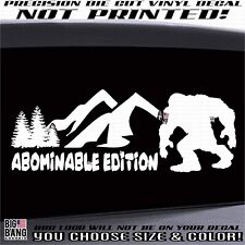 Abominable edition decal for sale  Oregon
