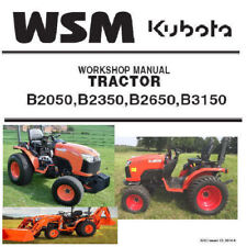 Kubota B2050 B2350 B2650 B3150 Tractor Workshop Service Manual PDF CD  **Nice** for sale  Canada