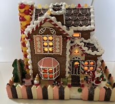 Traditions lighted gingerbread for sale  Cool