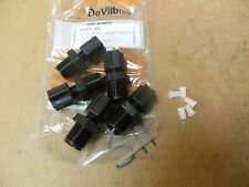 Used, NEW LOT OF 5 DEVILBISS OMX-482 FLUID HOSE CONNECTOR KIT / 1/4" MALE TUBE 190394 for sale  Shipping to South Africa