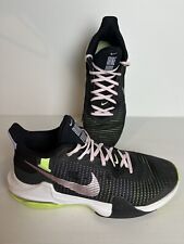NIKE Air Max Impact 3 Mens Basketball Shoes US11 Good Condition Pink Green Black for sale  Shipping to South Africa