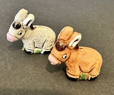 Miniature donkey figurines for sale  Huntington Beach