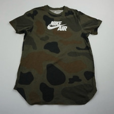 Camiseta Nike Air Camo masculina tamanho médio bainha vieira corte atlético comprar usado  Enviando para Brazil