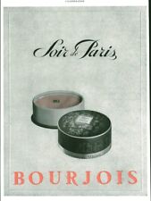 Publicité ancienne parfum Soir de Paris Bourgeois 1940 issue de magazine, occasion d'occasion  France