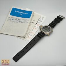 Antigo relógio digital Casio DEP-500 medidor de profundidade de memória registro década de 1990 não funciona COMO ESTÁ comprar usado  Enviando para Brazil
