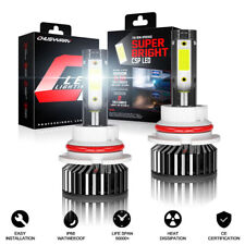 2X 9007 LED Headlight Bulbs Conversion Kit 6000K White High Low Beam Light Bulb for sale  Shipping to South Africa