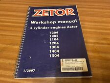 Zetor engine workshop for sale  KING'S LYNN
