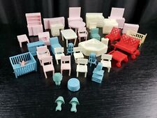VINTAGE SUPERIOR DOLL HOUSE FURNITURE LOT MUST SEE!!!!  for sale  Shipping to Canada