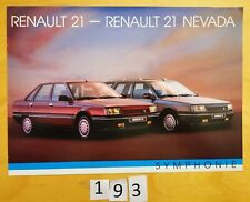 Renault r21 berline d'occasion  Meyzieu