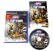 AFL Live 2004 PS2 Jogo Australias No.1 Jogo de Venda G PAL R4 2003 Sony Manual comprar usado  Enviando para Brazil