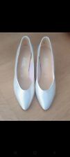 womens ivory wedding shoes for sale  CRANBROOK