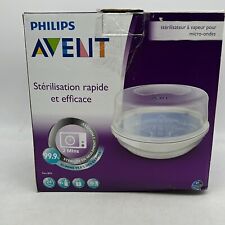 Philips Avent garrafa rápida e eficaz quente transparente esterilização a vapor para micro-ondas comprar usado  Enviando para Brazil