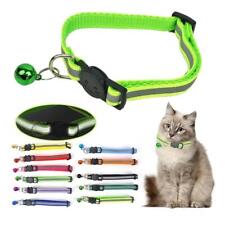 Safety Cat Kitten Collar Quick Release Reflective Bell Adjustable for sale  Shipping to South Africa