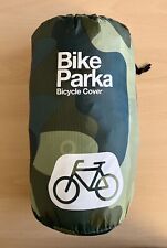 ORIGINAL BIKEPARKA IMPERMEABLE CUBIERTA DE BICICLETA VERDE CAMUFLAJE segunda mano  Embacar hacia Argentina