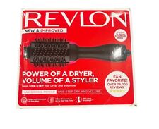 REVLON One-Step Volumizer Original Hair Dryer Hot Air Brush Black/Pink Open Box for sale  Shipping to South Africa