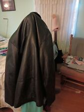 leather coat black large for sale  Woodbine