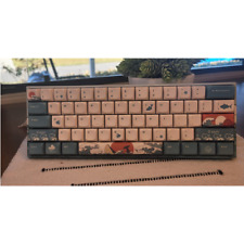 Hitime XVX 60% Gateron Coral Sea Theme Mechanical Gaming Keyboard READ for sale  Shipping to South Africa
