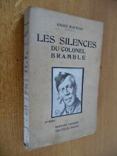 Silences colonel bramble d'occasion  Langres