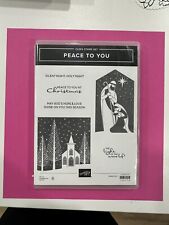 Stampin peace stamp for sale  Shipping to Ireland