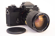 Câmera de Filme 35mm SLR Nikon Nikkormat FT2 com Lente de Zoom Soligor 28-80mm V14 comprar usado  Enviando para Brazil