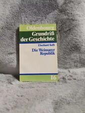 Weimarer republik ldenbourg gebraucht kaufen  Waldkirch